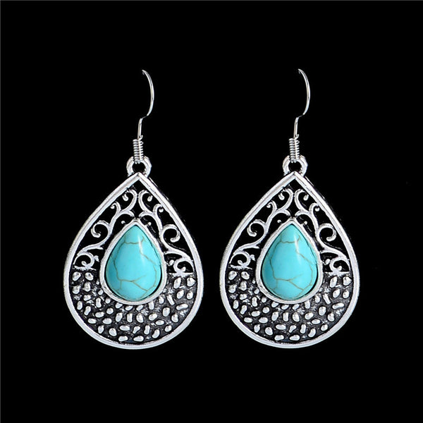 Trendy Bohemian Stone Beads Earrings