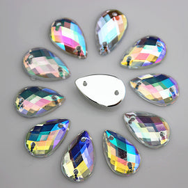 Acrylic Crystal Drop Rhinestones Stone