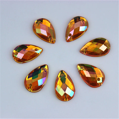 Acrylic Crystal Drop Rhinestones Stone