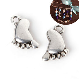 DIY Foot Charms Pendants For Bracelet and Necklace Jewelry