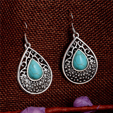 Trendy Bohemian Stone Beads Earrings
