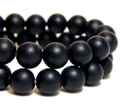 Quality Black Round Jewelry Beads