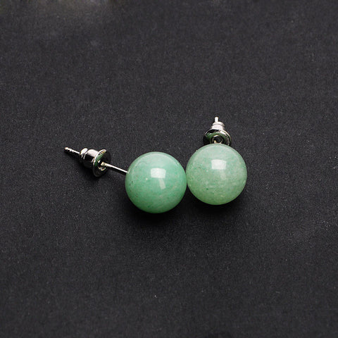 Candy Color Round Beads Earrings For Women