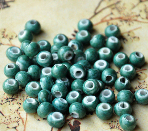 Ceramic Porcelain Beads Porcelain