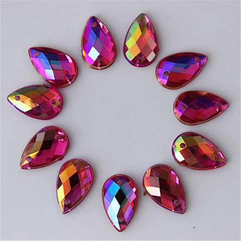 Acrylic Crystal Drop Rhinestones Stone