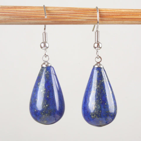 Opal Obsidian Drop Stone Beads Earrings