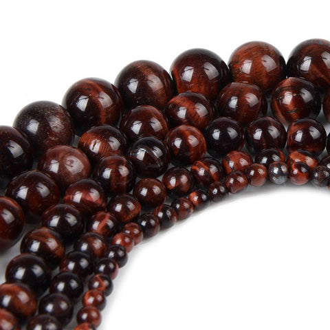 Black Lava Stone Beads For Bracelet